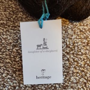 Daughter of a Shepherd Luxurious Black Heritage Yarn